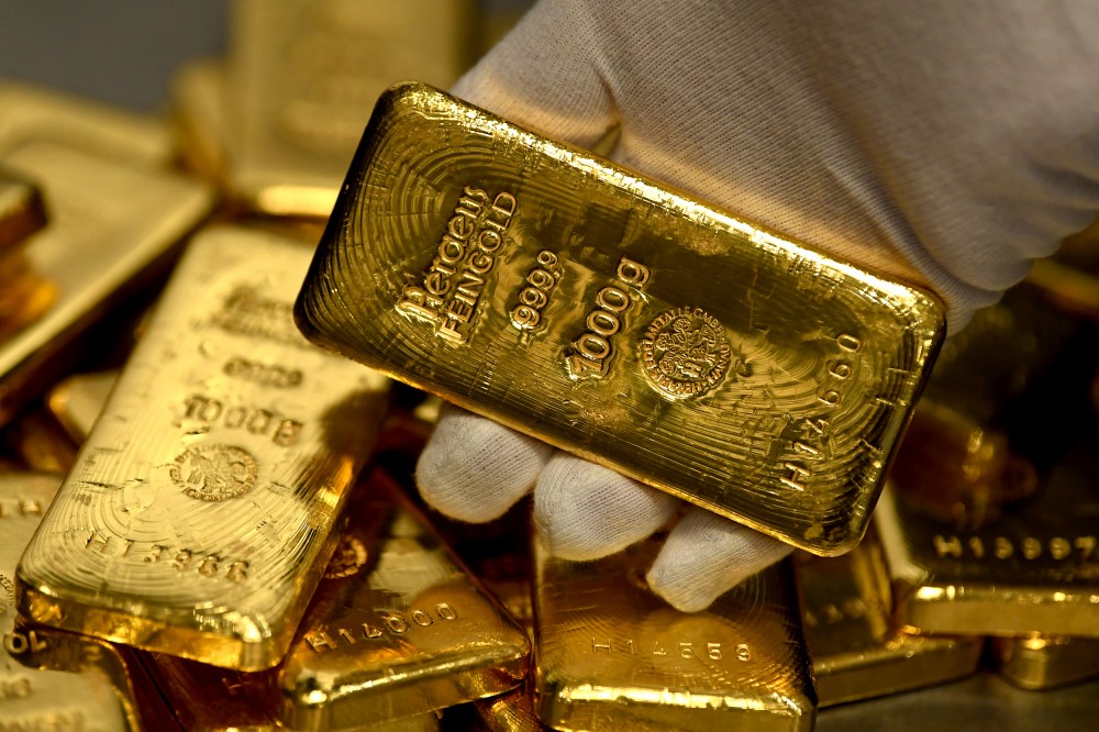 Giá vàng thế giới đi xuống, vàng trong nước điều chỉnh tăng 100.000 đồng