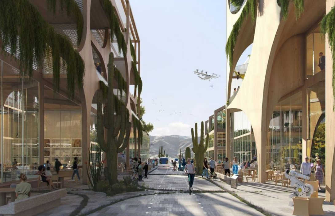 Mục đích của dự án là tạo một cuộc sống đô thị hiện đại cho cư dân