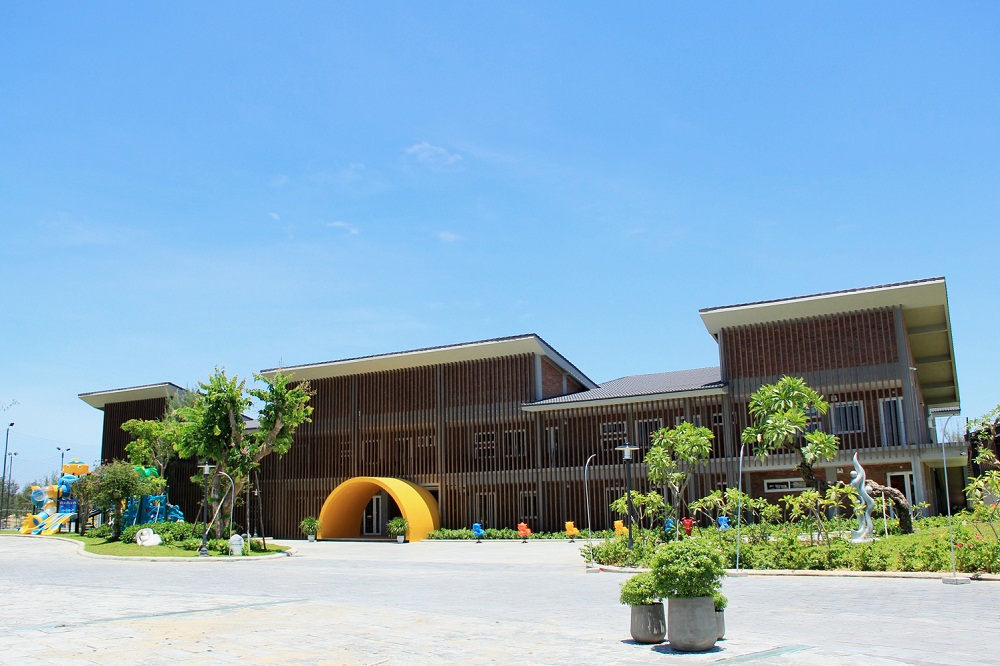 Trường Sky-Line Hill là một trong những ngôi trường có thiết kế kiến trúc đẹp nhất Việt Nam