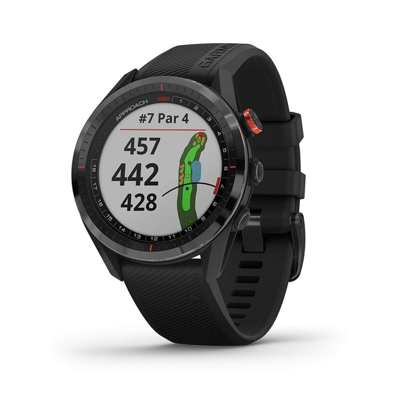 Đồng hồ GPS có thời lượng pin lên đến 30 giờ và kết nối với ứng dụng Garmin Golf