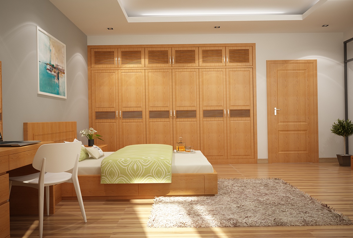 Lựa chọn mẫu giường đẹp giúp không gian phòng ngủ được ấm cúng hơn