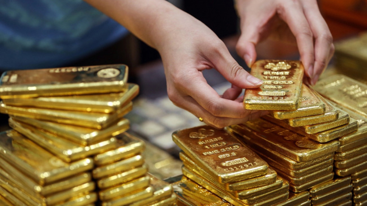 Thị trường vàng trong nước được điểu chỉnh tăng