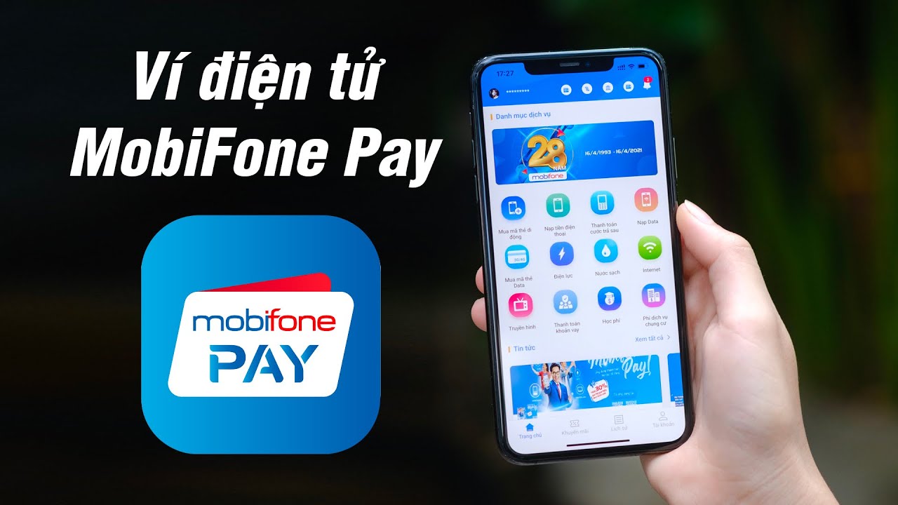 Ví điện tử MobiFone Pay giúp thanh toán dễ dàng