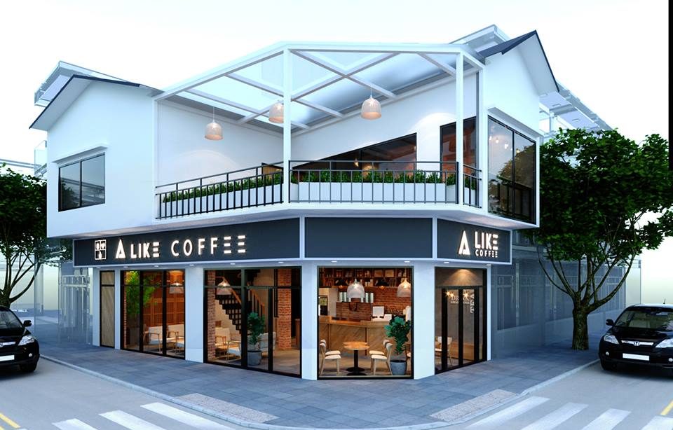 Thiết kế quán cafe đẹp sẽ tạo ấn tượng thu hút khách hàng ngay từ cái nhìn đầu tiên
